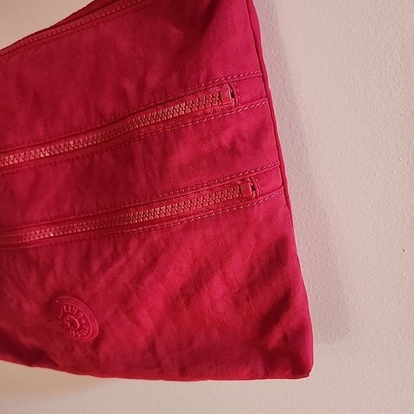 Kipling Alvar Red Nylon Crossbody Bag - Picture 5 of 9